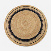 Harmony Rings Jute Rug